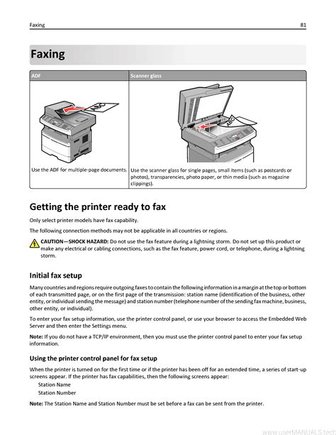 Read Online Lexmark X364Dn Users Guides 