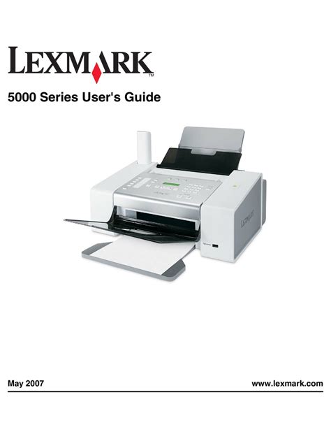 Read Lexmark X5070 User Guide 