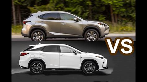 Lexus NX vs Lexus RX: Which Luxury Crossover SUV is the Right Size for You?