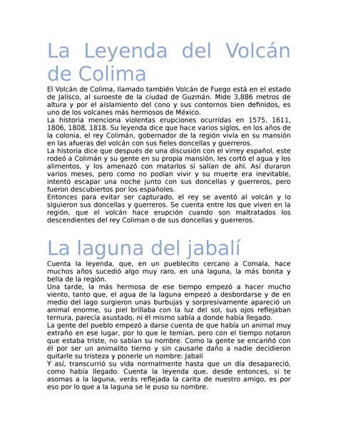 Leyendas De Colima