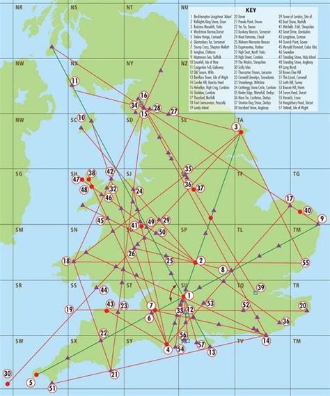 Leyline Map Uk