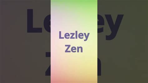lezley zen onlyfans