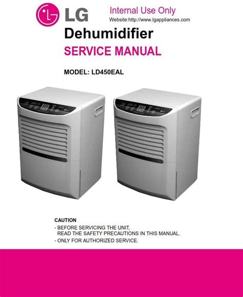 Download Lg Dehumidifier User Guide 