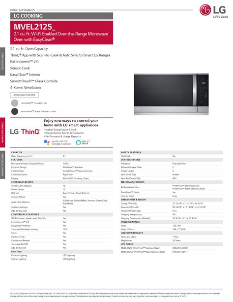 Full Download Lg Electronics Microwave User Guide 