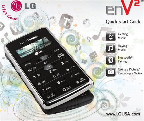 Full Download Lg Env2 Vx9100 Cell Phone User Guide 