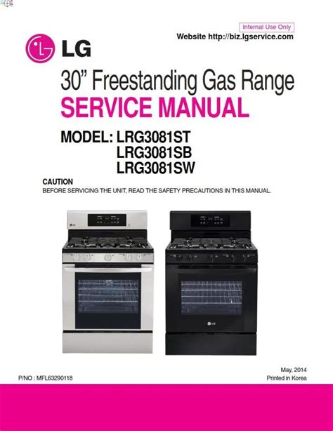 Download Lg Gas Range Installation Guide 