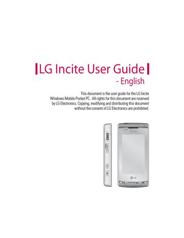 Read Online Lg Ignite User Guide 