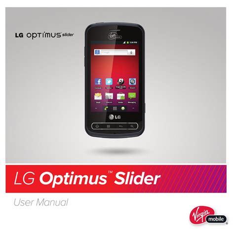 Download Lg Optimus Slider User Guide 