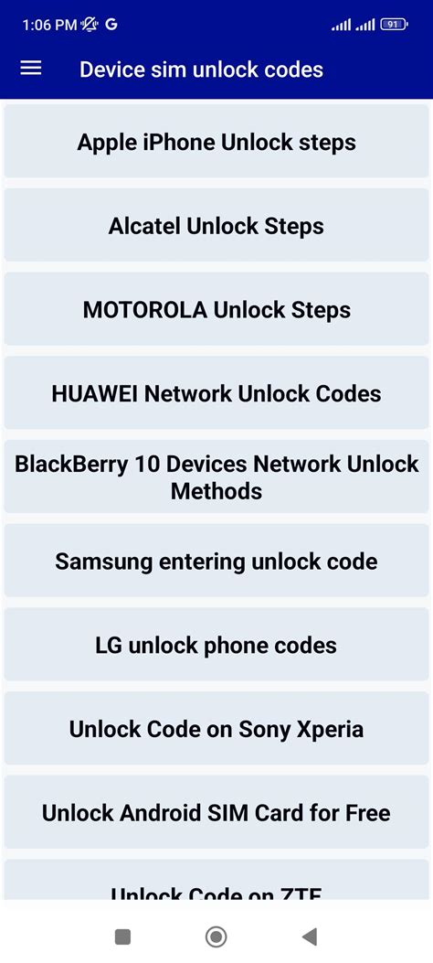 Lg900g Unlock Codes