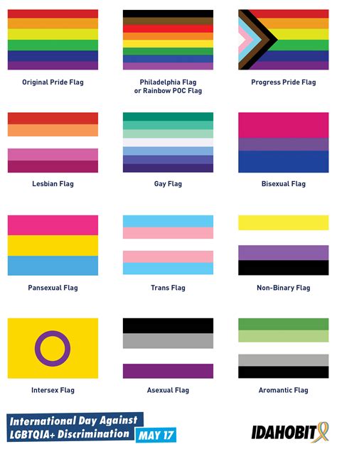 lgbtq+ flags list