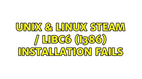 libc6 i386 arch linux