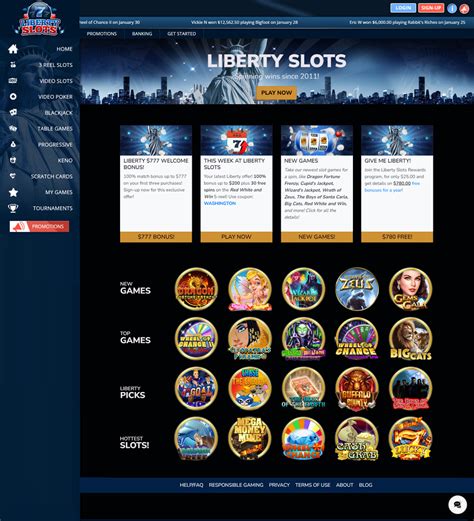 liberty slots casino login