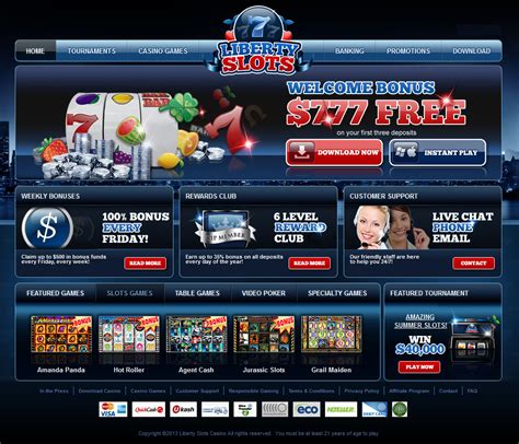 liberty slots online casino review