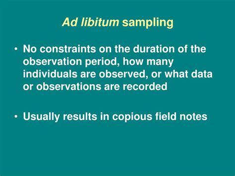 libitum meaning