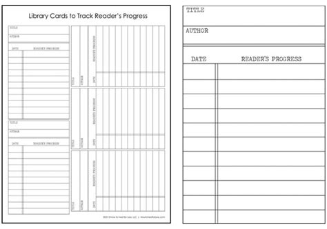 library card template How to Nest for Less™