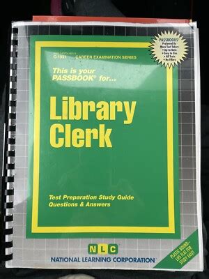 Library Clerk Passbook