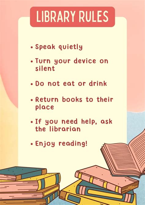 Library Rules And Regulations