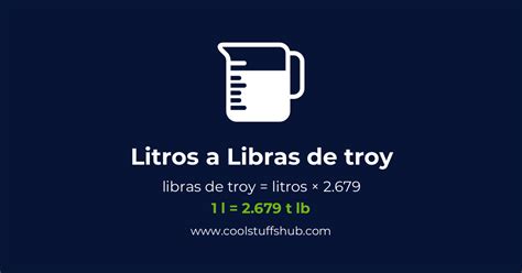 Libras A Litros