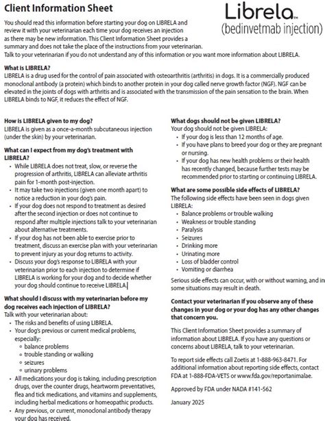 Librela Client Handout