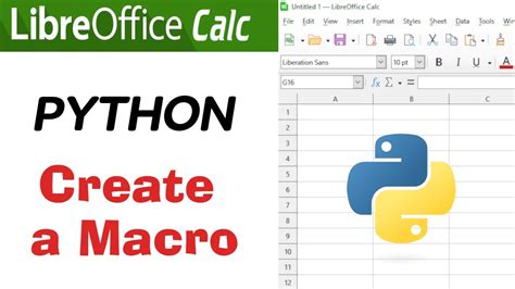 libreoffice python macro tutorial