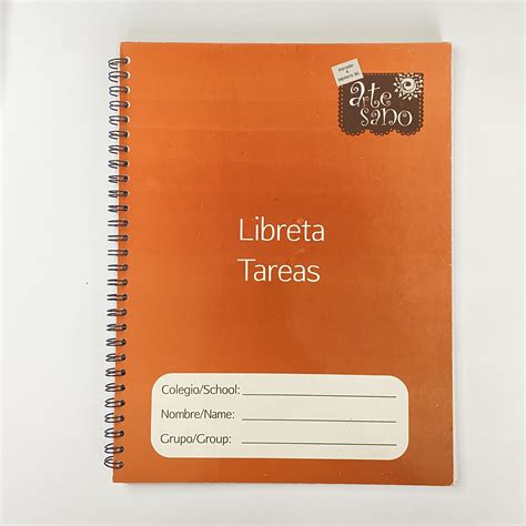 Libreta Con Tareas