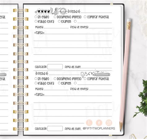 Libreta De Tareas