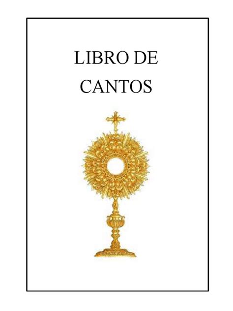Libro De Cantos A La Virgen Mar A