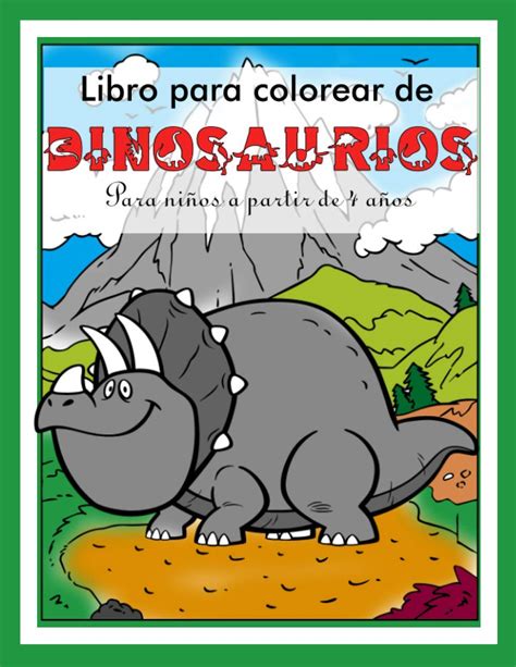 Libro De Colorear Dinosaurio