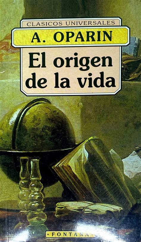 Libro El Origen De La Vida Antonio Lazcano