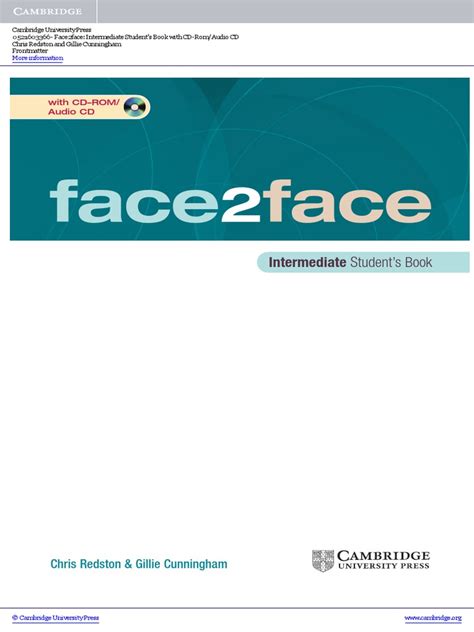 Libro Face 2 Face Intermediate En