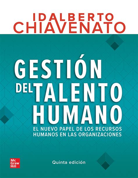 libro gestion del talento humano chiavenato pdf