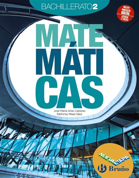 libro matematicas bachillerato