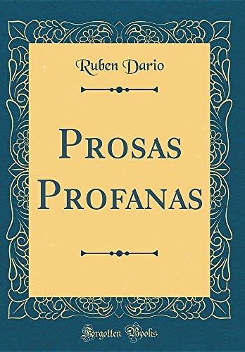 libro prosas profanas de ruben dario pdf