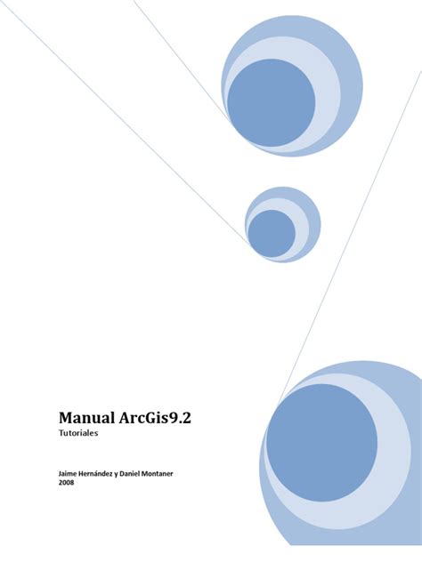 Libro Tutorial De Arcgis 9 2