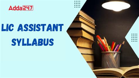 Lic Assistant Syllabus