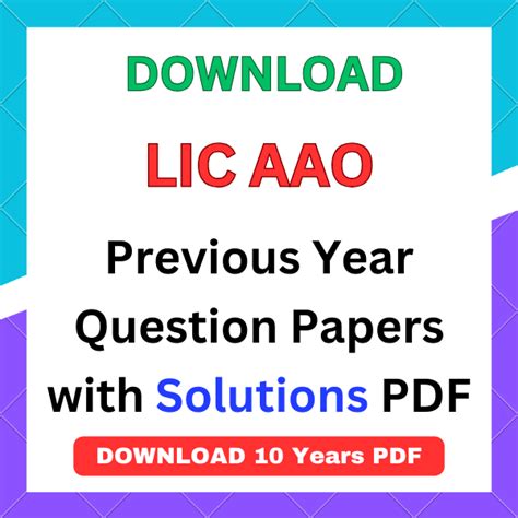 Full Download Lic Aao Previous Year Question Paper Free Download 