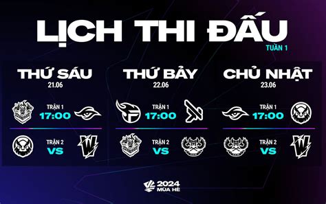 lich thi dau vcs | H l lch thi u VCS 2025