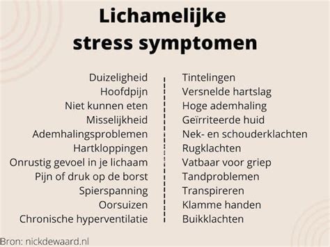 lichamelijk symptoom