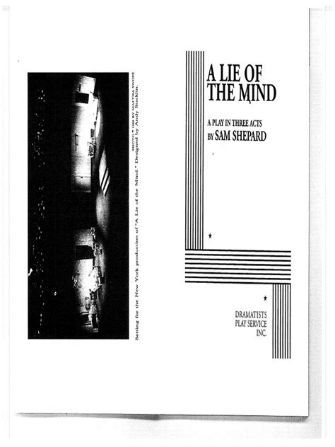 Lie Of The Mind Script