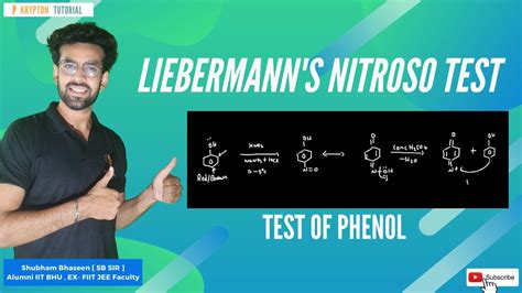 Liebermann Nitroso Test