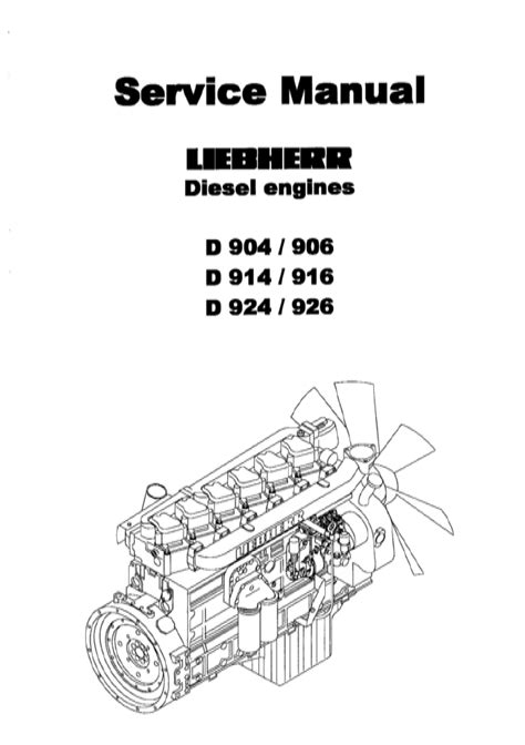 Full Download Liebherr Engine Service Manual 