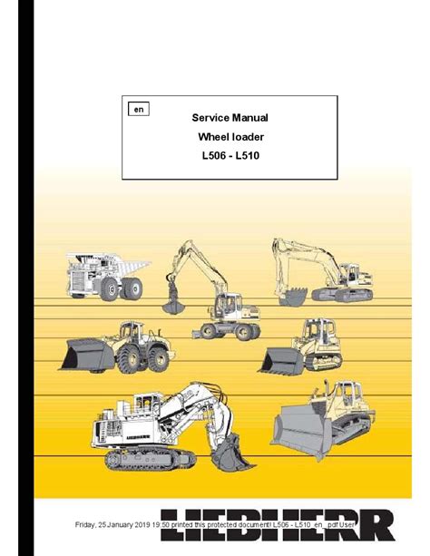 Download Liebherr L506 L508 L510 Wheel Loader Service Manual 