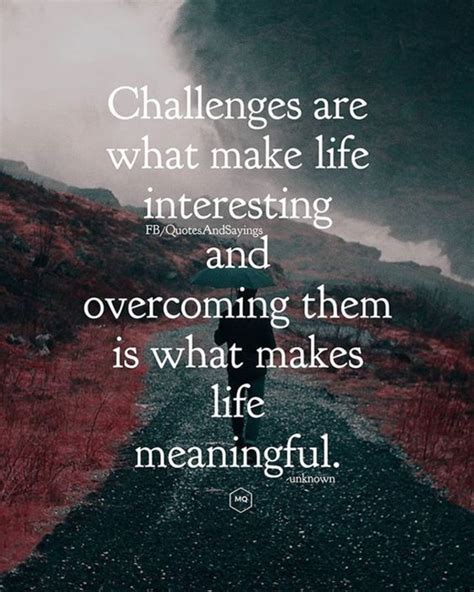 Life Challenges Quotes