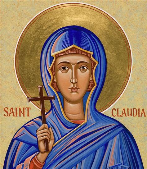 life saint claudia biography