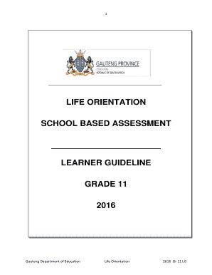 Download Life Orientation Grade 11 Exam Papers 