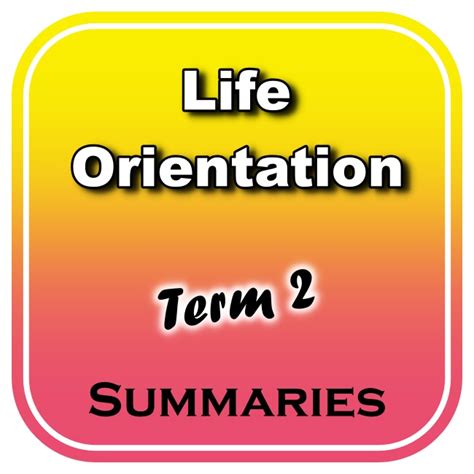 Full Download Life Orientation Term 2 Questions And Answers For Grade 8 