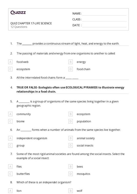 Download Life Science Chapter 15 Test 