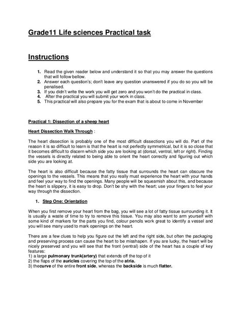 Full Download Life Science Practical November 2013 Memorandum 