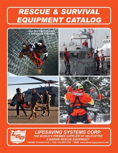 Lifesaving Systems Corp Catalog