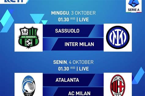 Hasil Liga Italia Serie A: AC Milan Dihajar Atalanta, Inter Milan